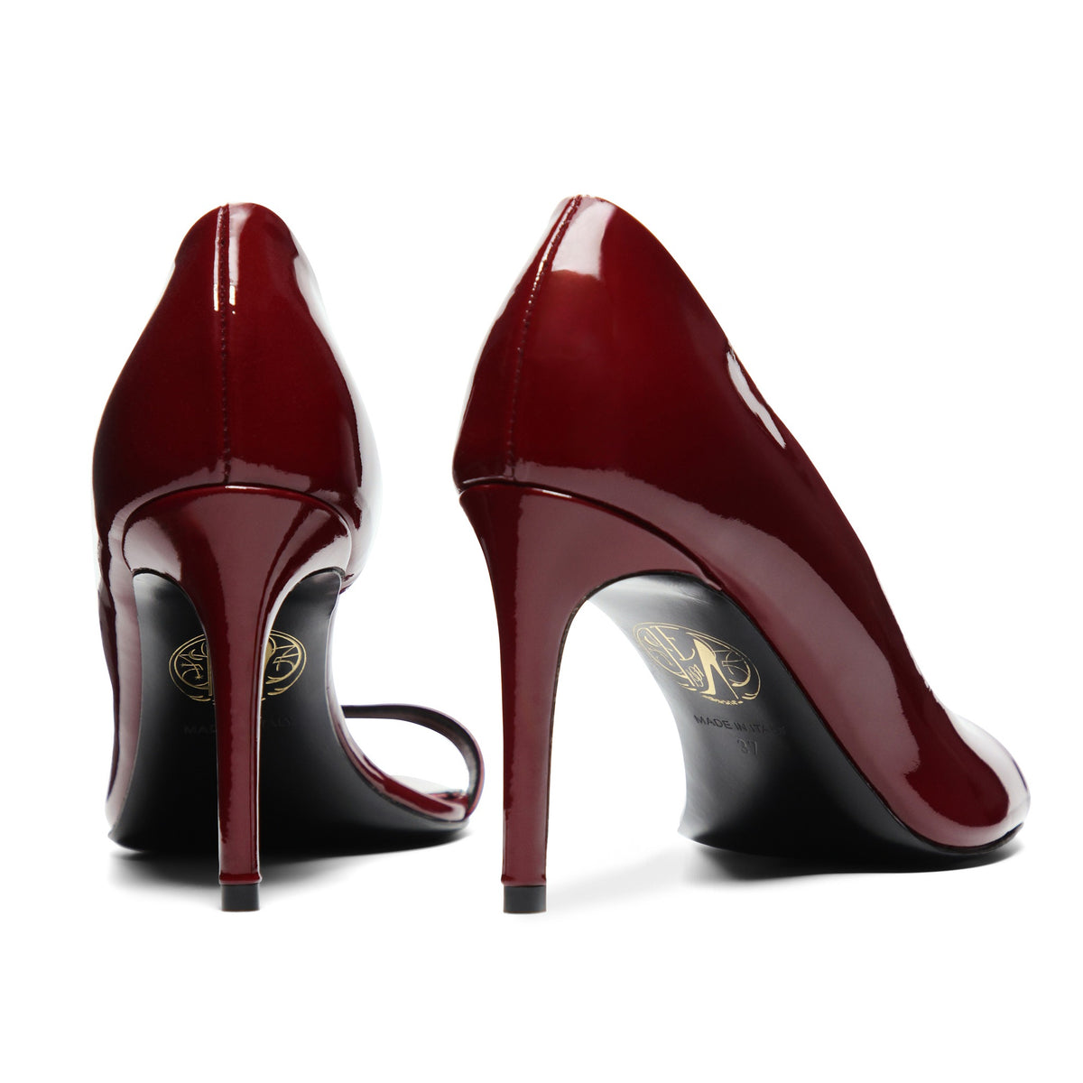 Plaisir 80 Bordeaux Cuir Vernis