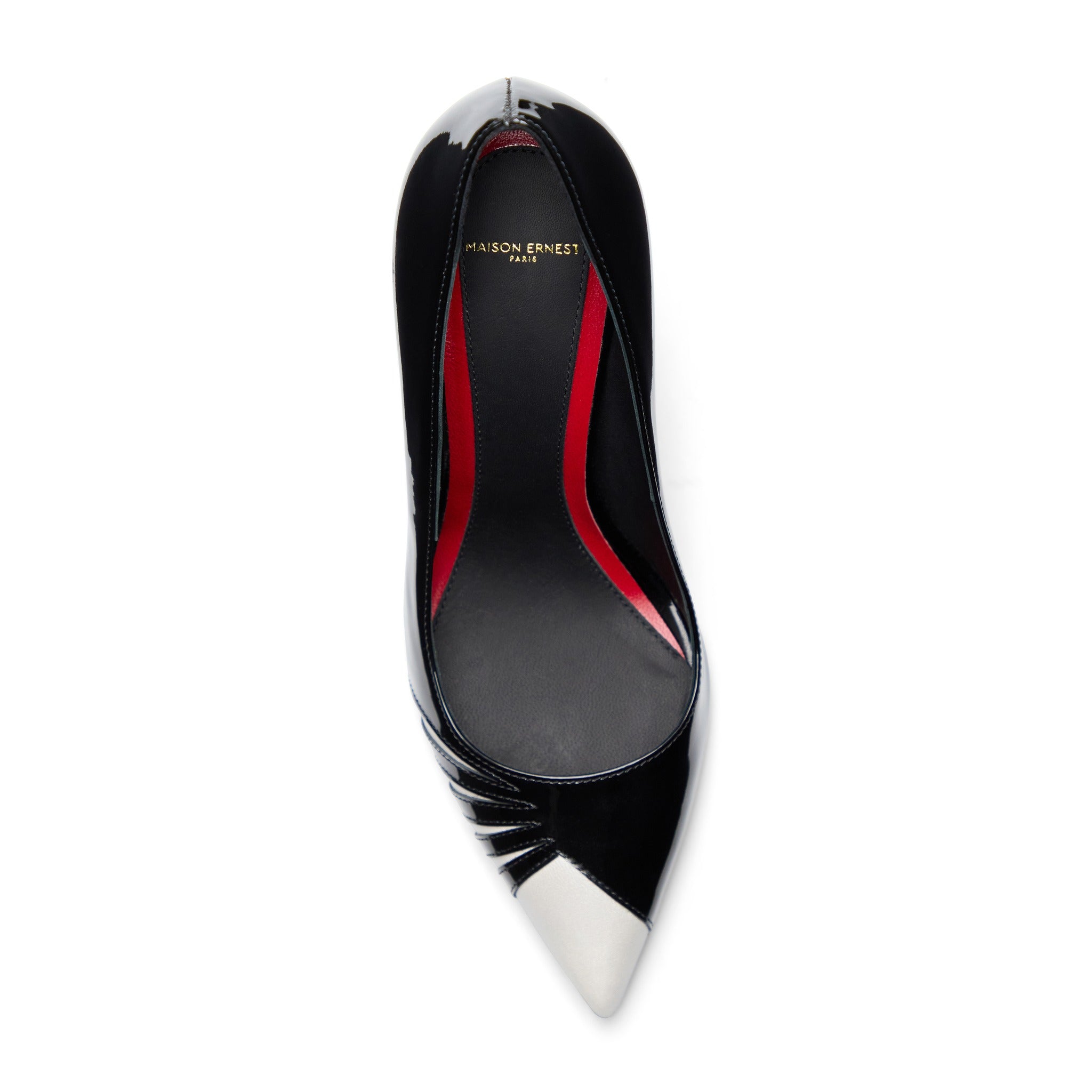 1964 85 Noir Perlé Cuir Vernis