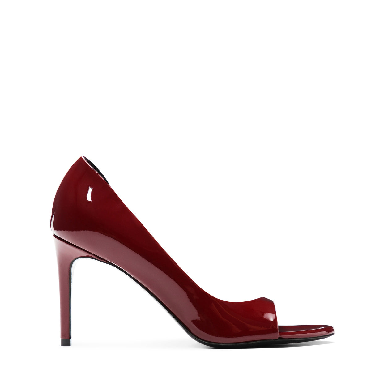 Plaisir 80 Bordeaux Cuir Vernis