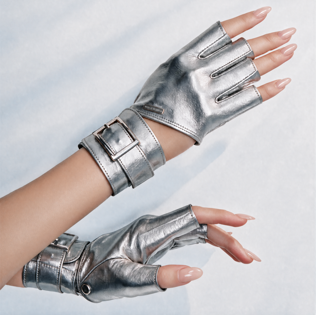 Pulsion Argent Cuir Mat