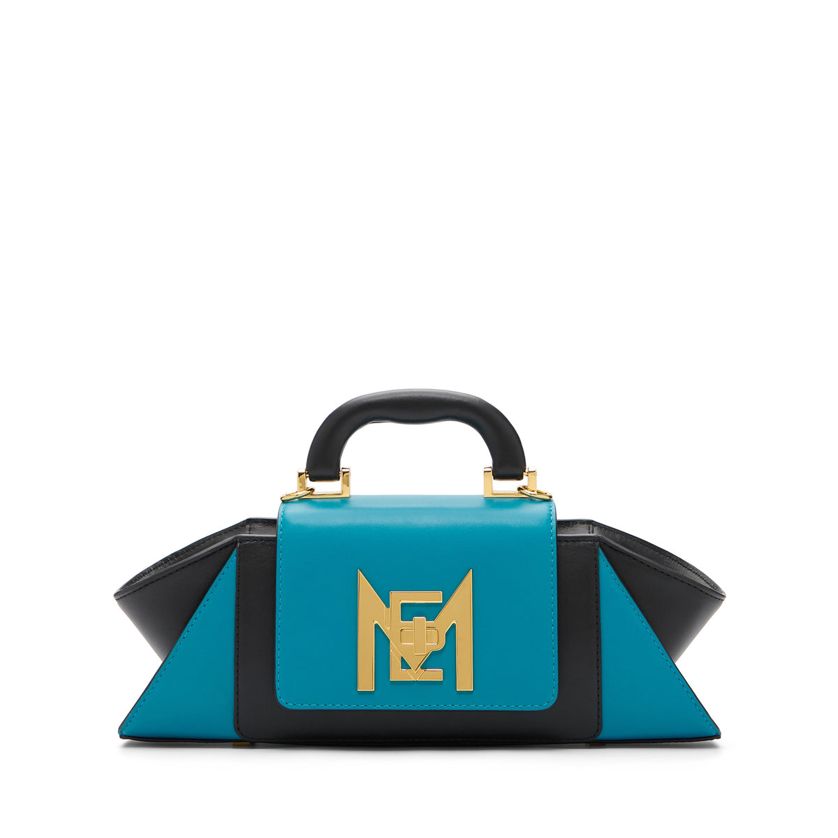 Allure Turquoise Noir Cuir Mat