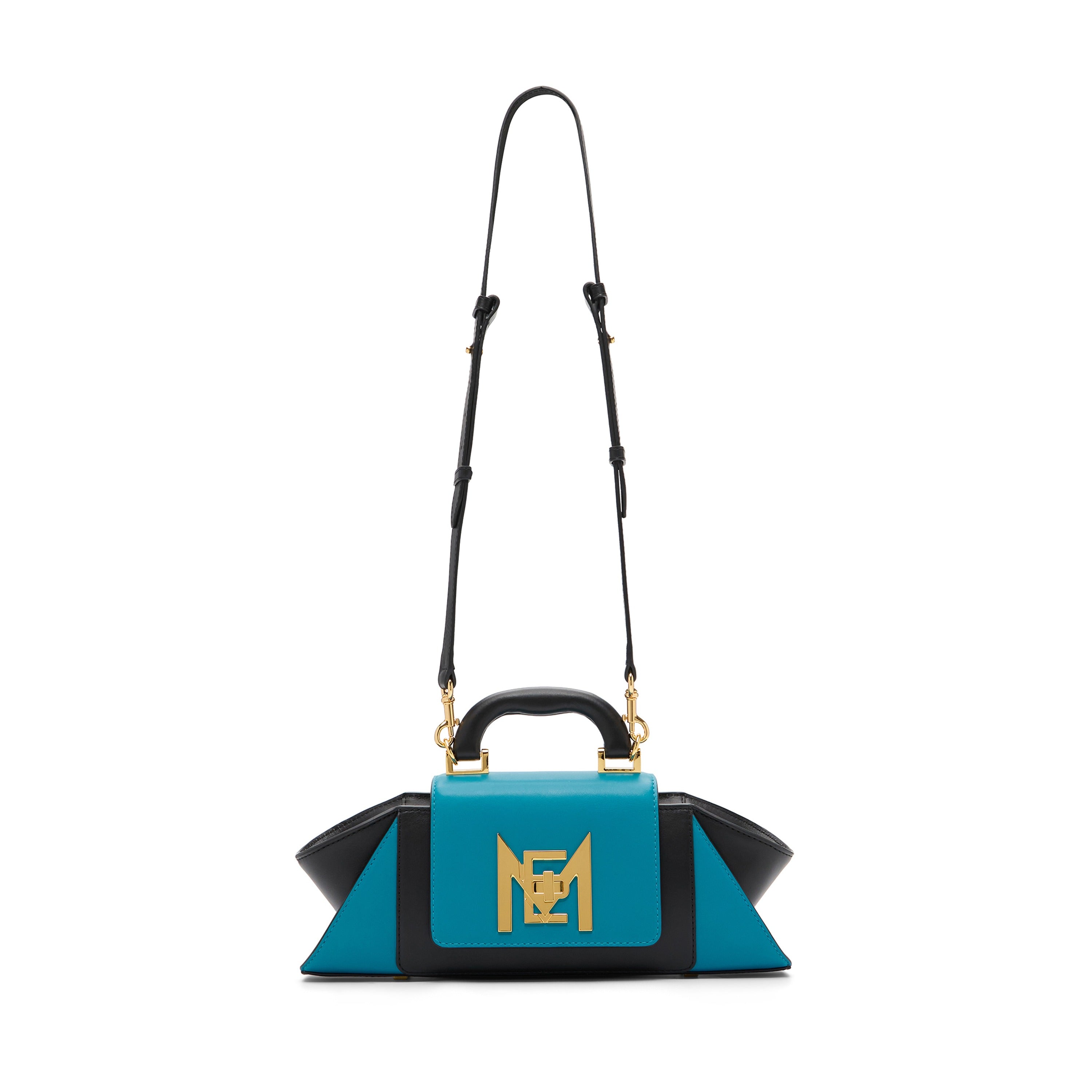 Allure Turquoise Noir Cuir Mat