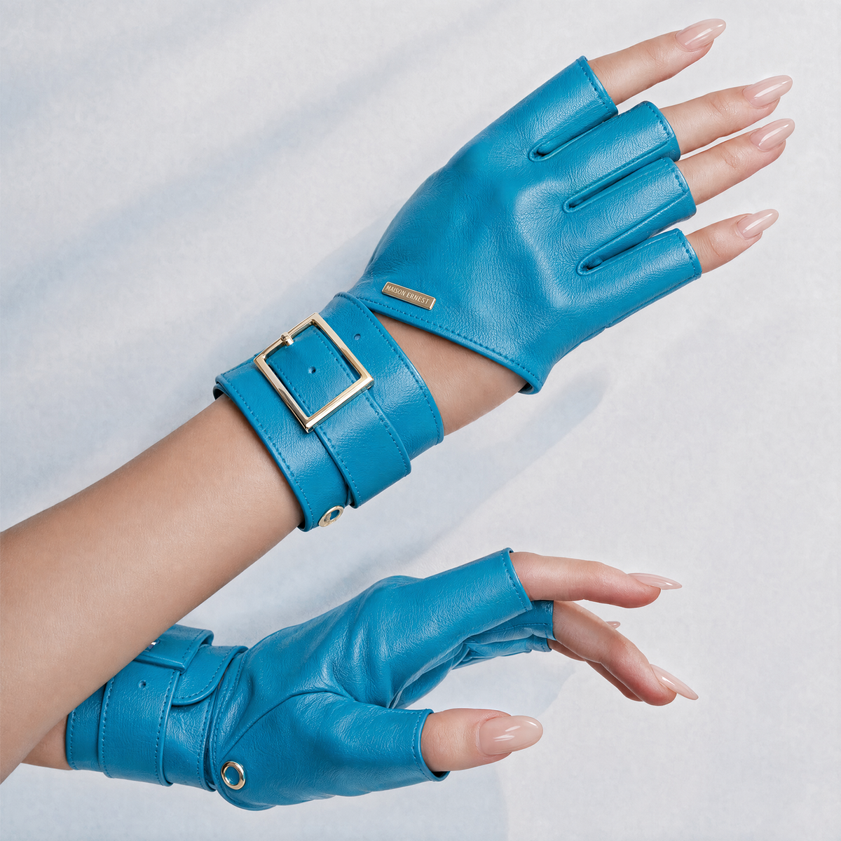 Pulsion Turquoise Cuir Mat