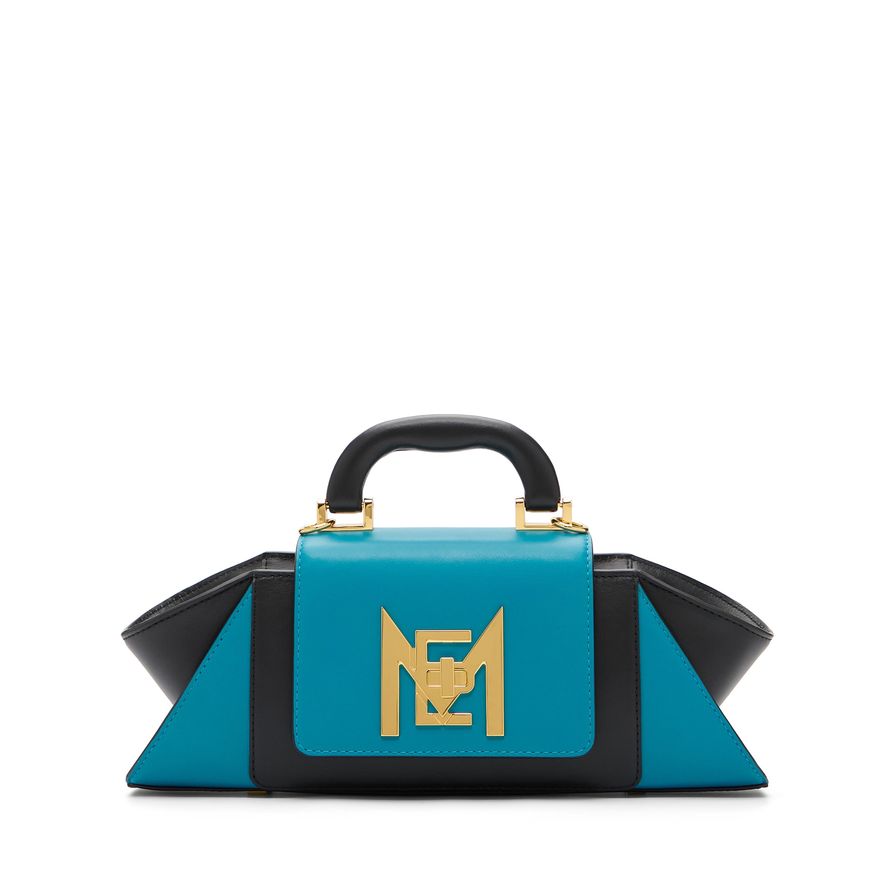 Allure Turquoise Noir Cuir Mat