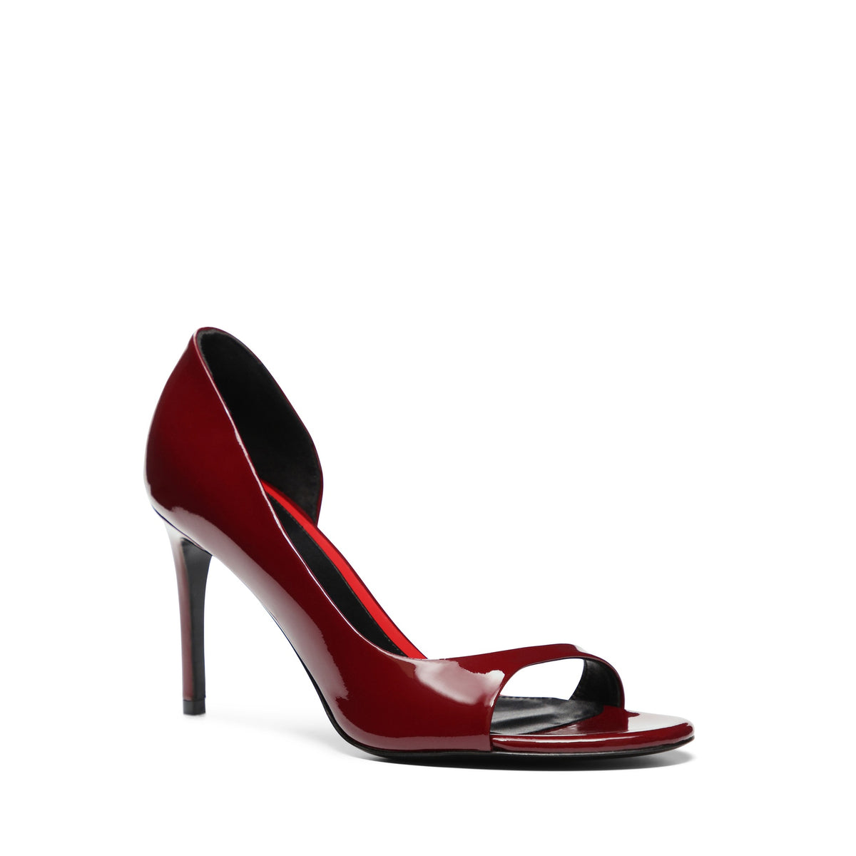 Plaisir 80 Bordeaux Cuir Vernis