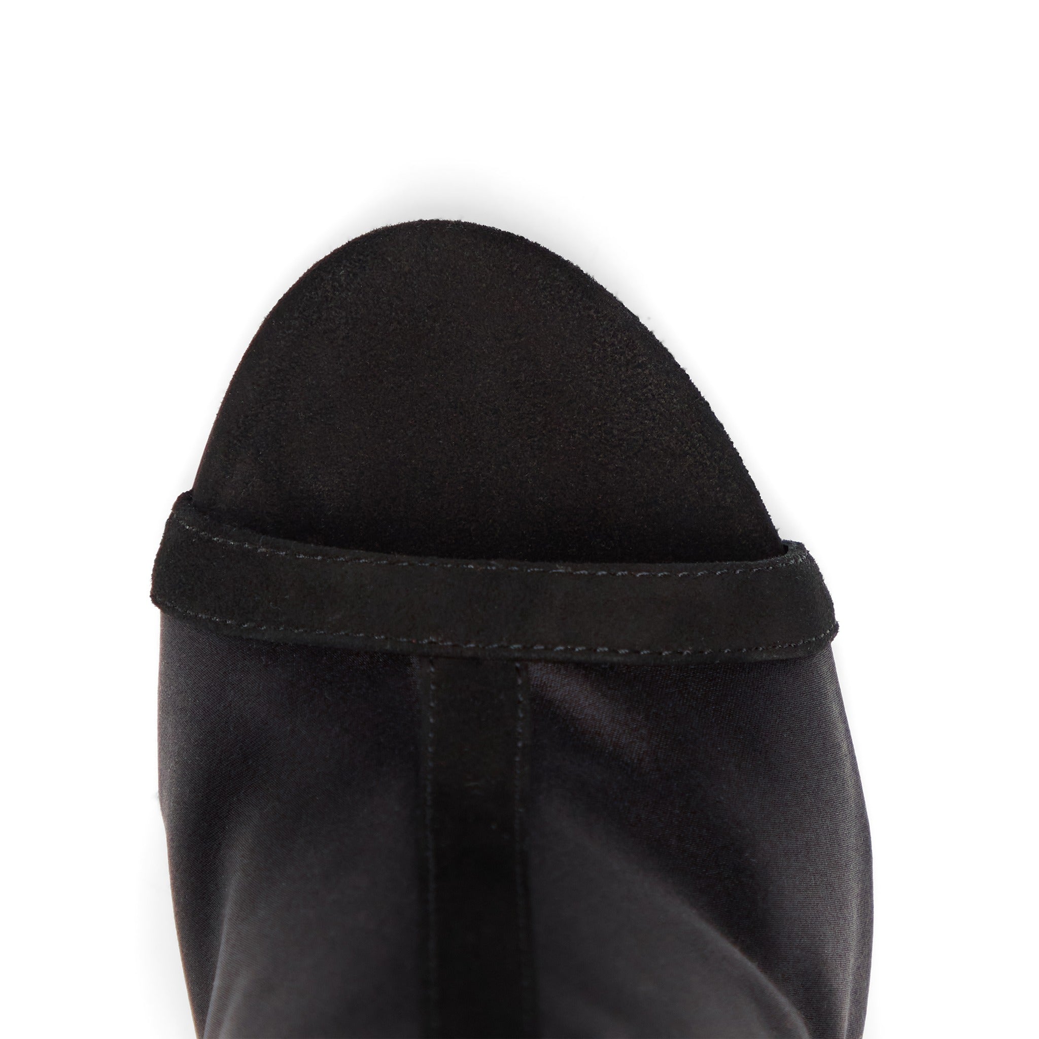 Onyx 95 Noir Cuir Velours et Satin