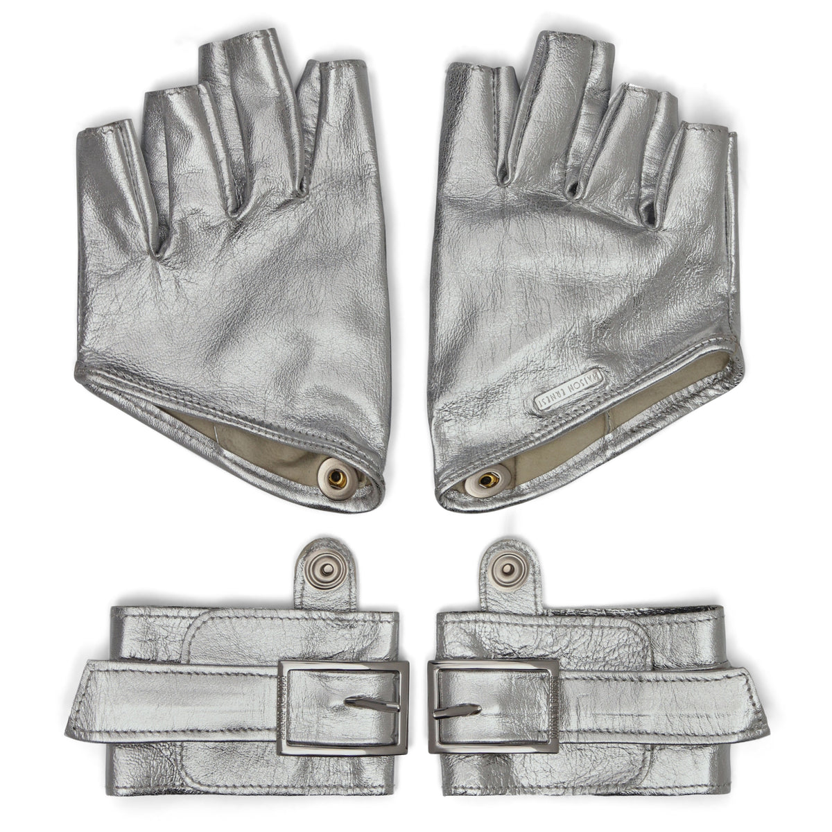Pulsion Argent Cuir Mat