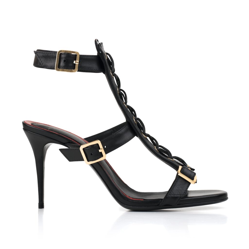 Maison Ernest - Bandit Sandal 85 Black